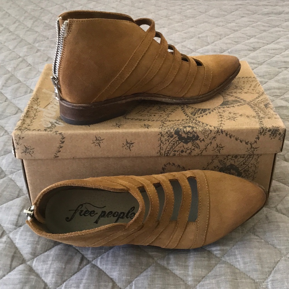 Free People: The Swept Away Ankle Boot